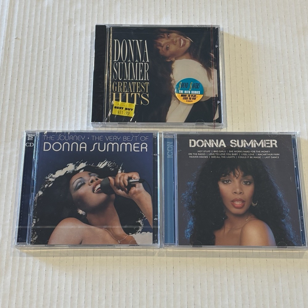 Donna Summer 3xCD Lot GREATEST HITS The Journey ICON THE BEST OF NEW SEALED